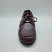 NAÚTICO EN PIEL ENGRASADA MARRÓN - 72791