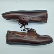 NAÚTICO EN PIEL ENGRASADA MARRÓN - 72791