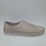 DEPORTIVO EN PIEL TAUPE - 72796