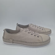 DEPORTIVO EN PIEL TAUPE - 72796