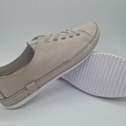 DEPORTIVO EN PIEL TAUPE - 72796