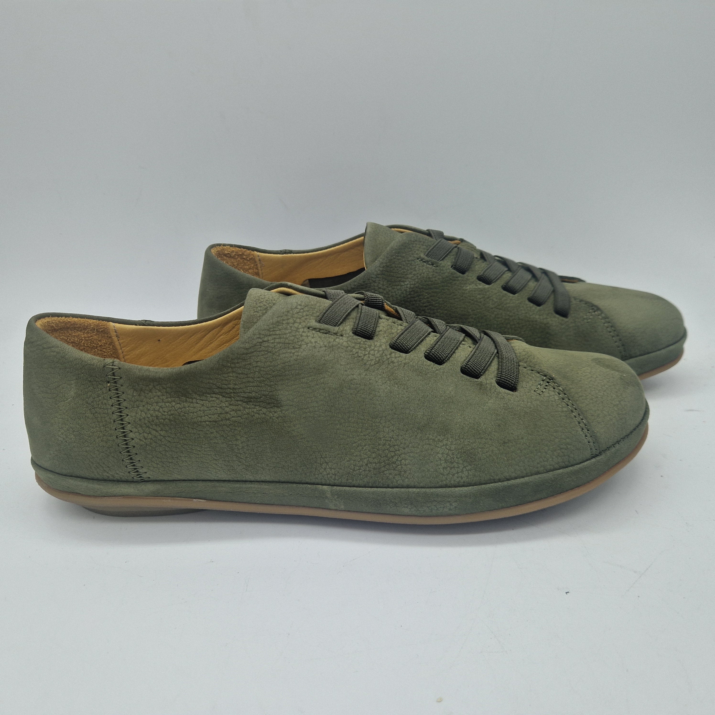 DEPORTIVO EN NOBUCK VERDE - 72807