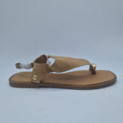 SANDALIA DEDO EN SERRAJE CAMEL - 72889