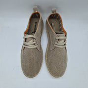 ZAPATILLA DE ESPARTO EN TEJIDO BEIGE - 73113