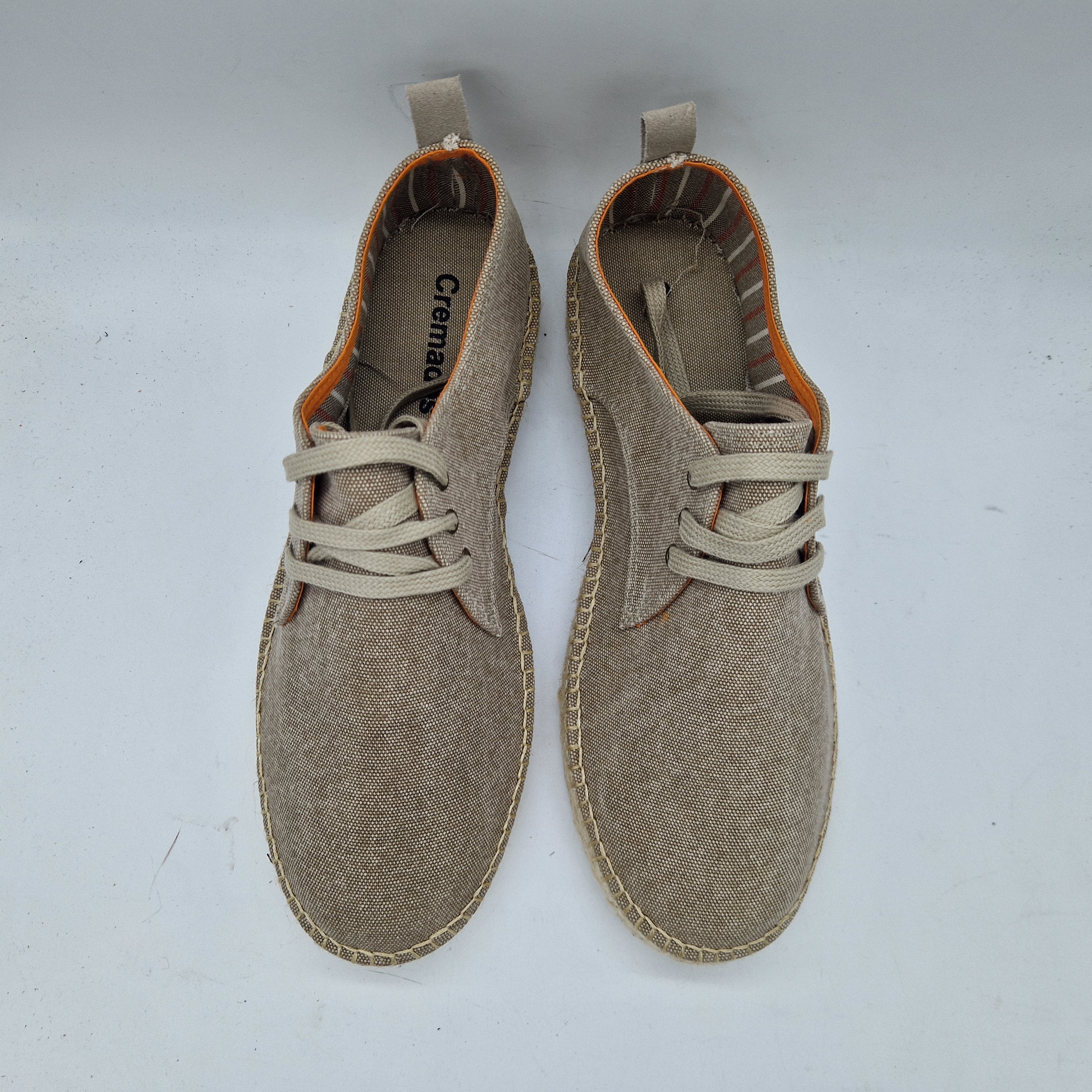 ZAPATILLA DE ESPARTO EN TEJIDO BEIGE - 73113