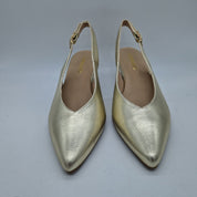 SALÓN EN PIEL TONO ORO - 73130