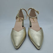 SALÓN EN PIEL TONO ORO - 73134