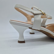 SALÓN DESTALONADO EN PIEL BEIGE - 73138