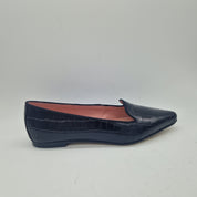 COPETE EN PIEL GRABADA NEGRO - 73276