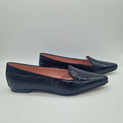 COPETE EN PIEL GRABADA NEGRO - 73276