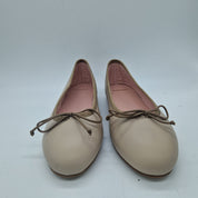 BAILARINA EN PIEL TAUPE - 73290