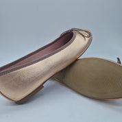 BAILARINA EN PIEL ROSA PLATINO - 73318