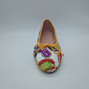 BAILARINA EN BORDADO DE COLORES - 73322 - Calzados Cremades