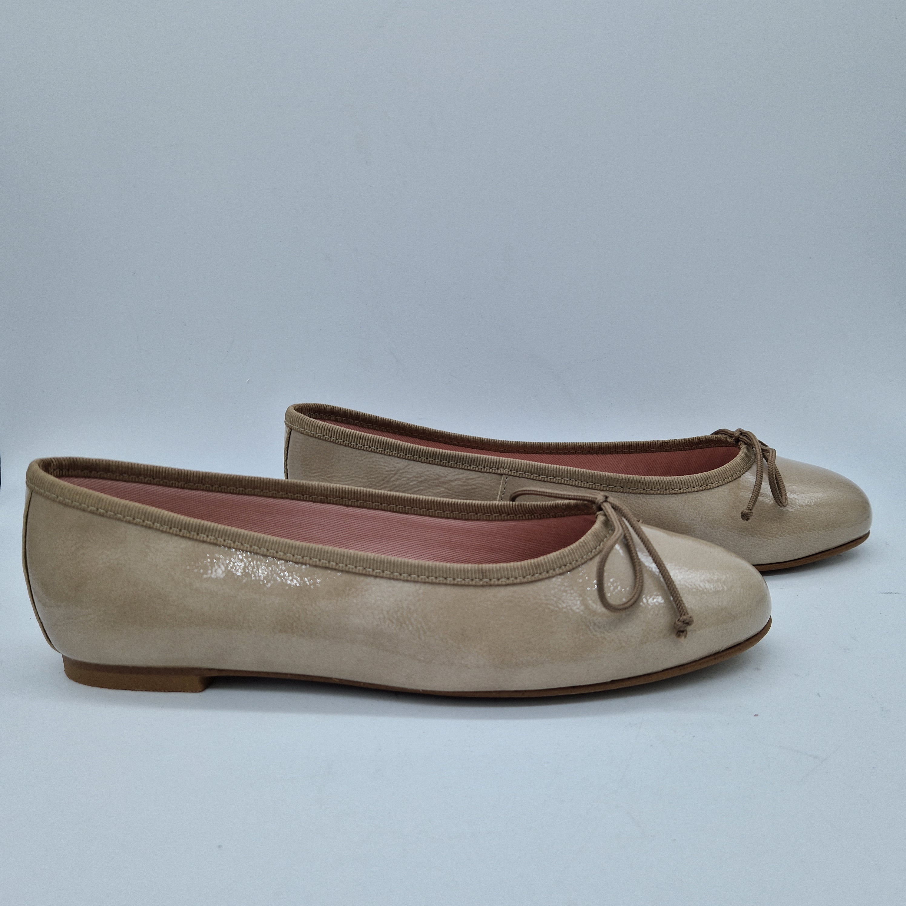 BAILARINA EN CHAROL BEIGE - 73342