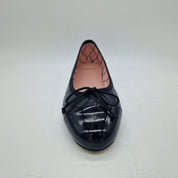 BAILARINA ACOLCHADA EN PIEL NEGRA - 73372