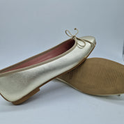 BAILARINA EN PIEL PLATINO - 73378