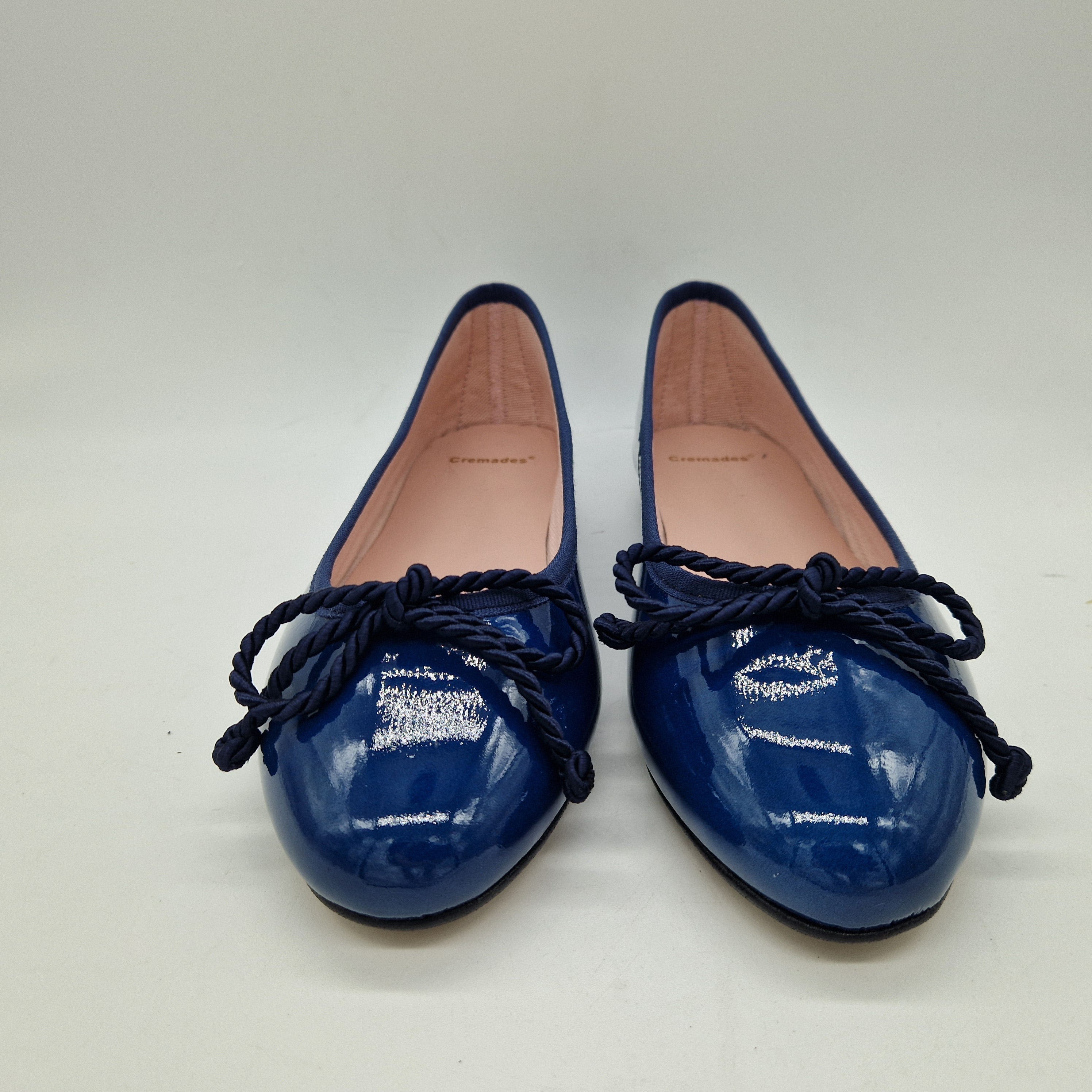 BAILARINA EN CHAROL AZUL - 73397