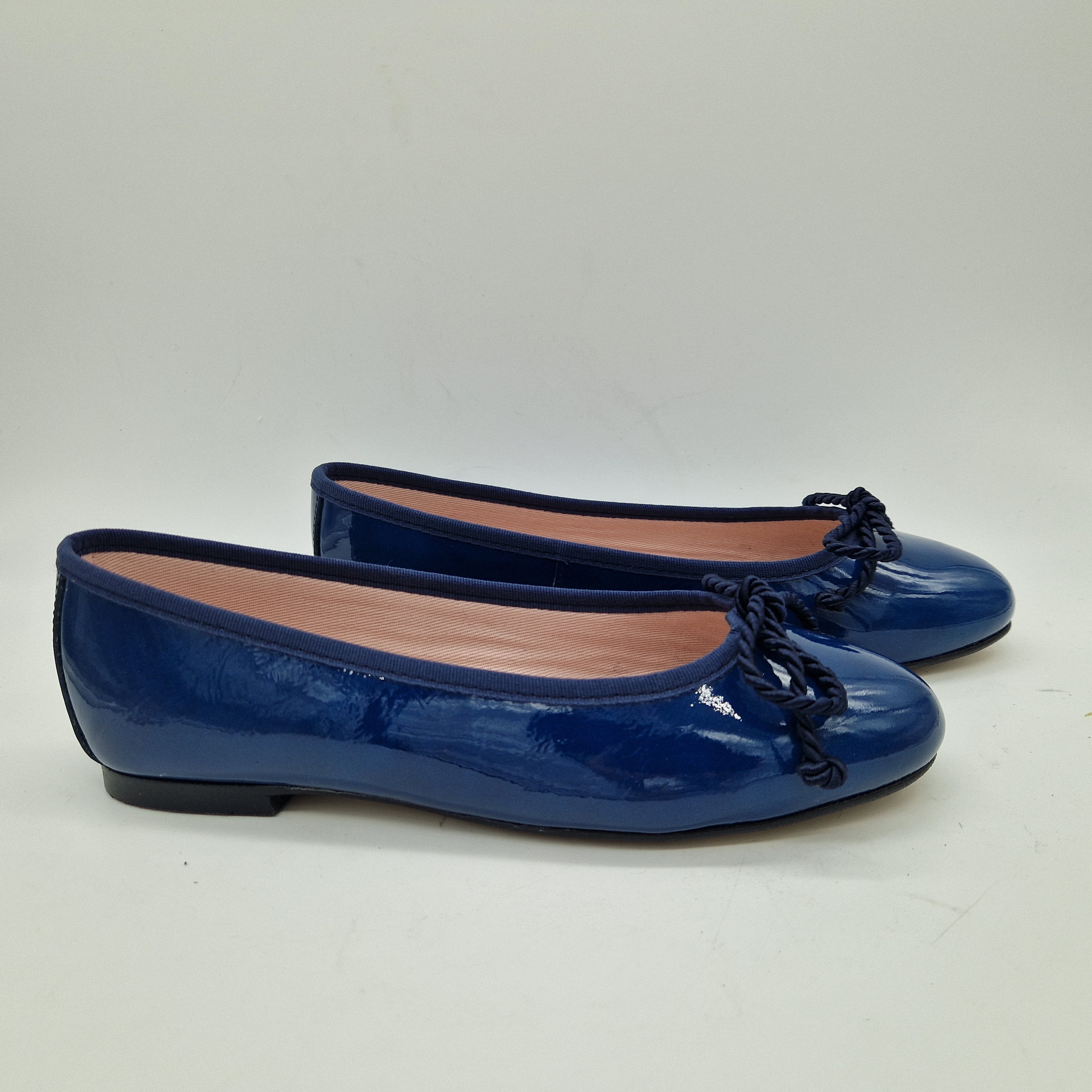 BAILARINA EN CHAROL AZUL - 73397