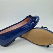 BAILARINA EN CHAROL AZUL - 73397