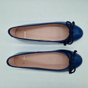 BAILARINA EN CHAROL AZUL - 73397