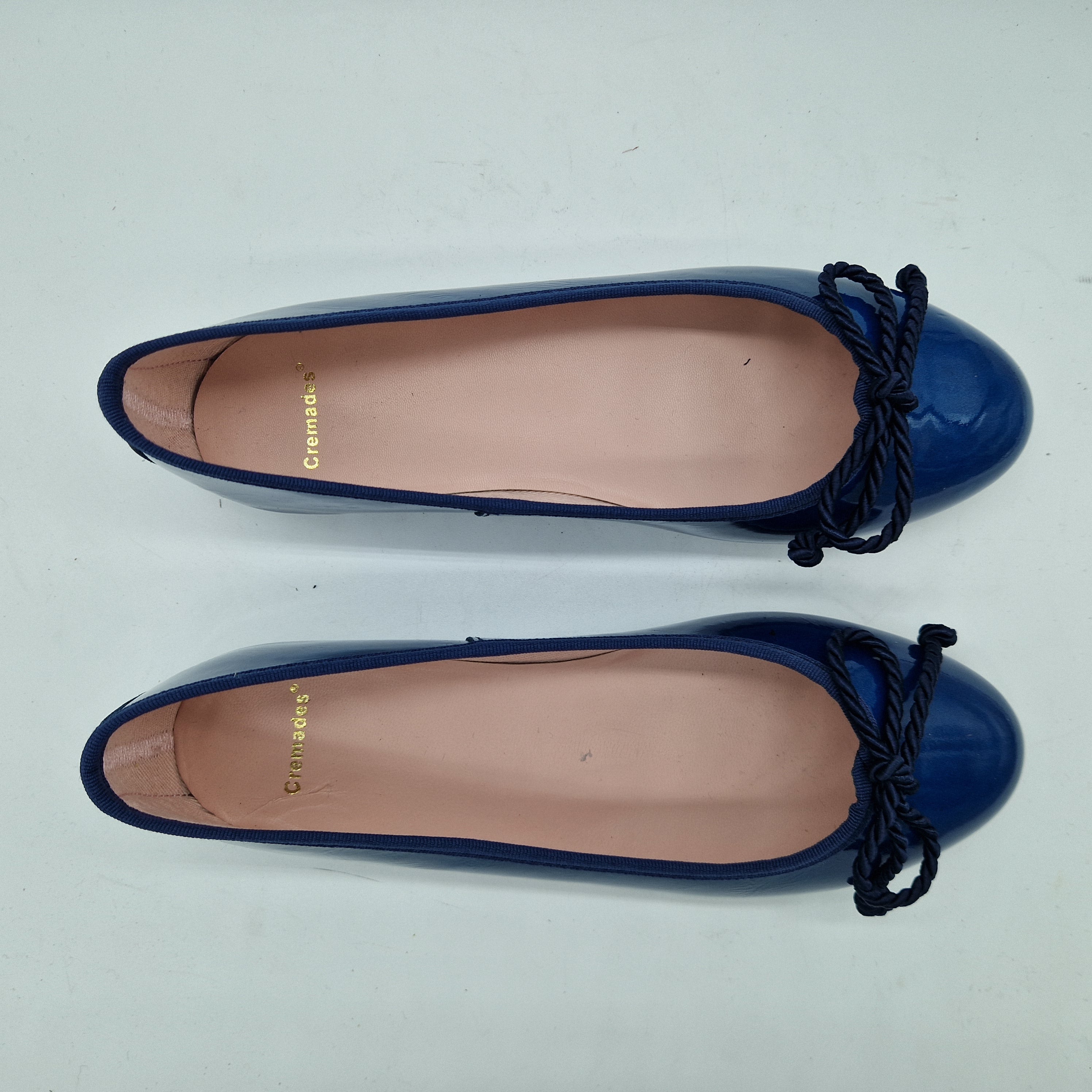 BAILARINA EN CHAROL AZUL - 73397