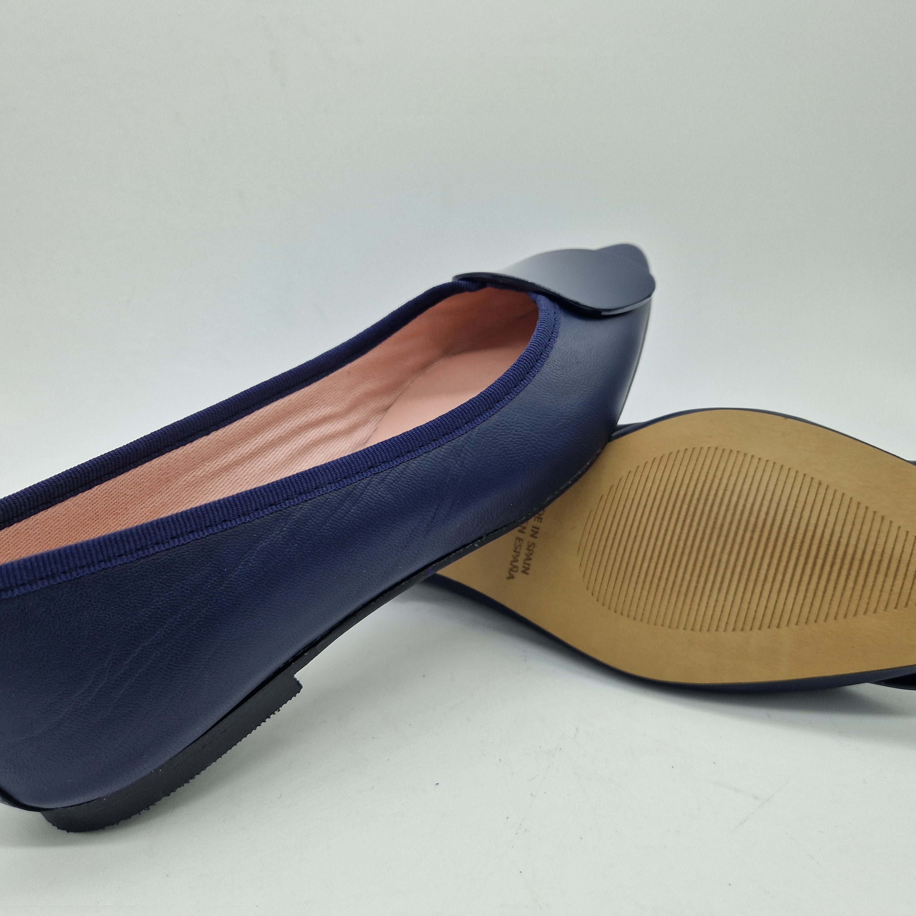 BAILARINA PLASTÓN EN PIEL MARINO - 73399