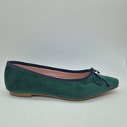 BAILARINA EN TERCIOPELO VERDE - 73403