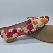 COPETE CON FLORES BEIGE - 73414