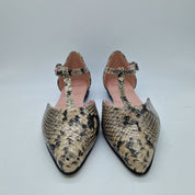 MERCEDES EN PIEL EFECTO SERPIENTE - 73445