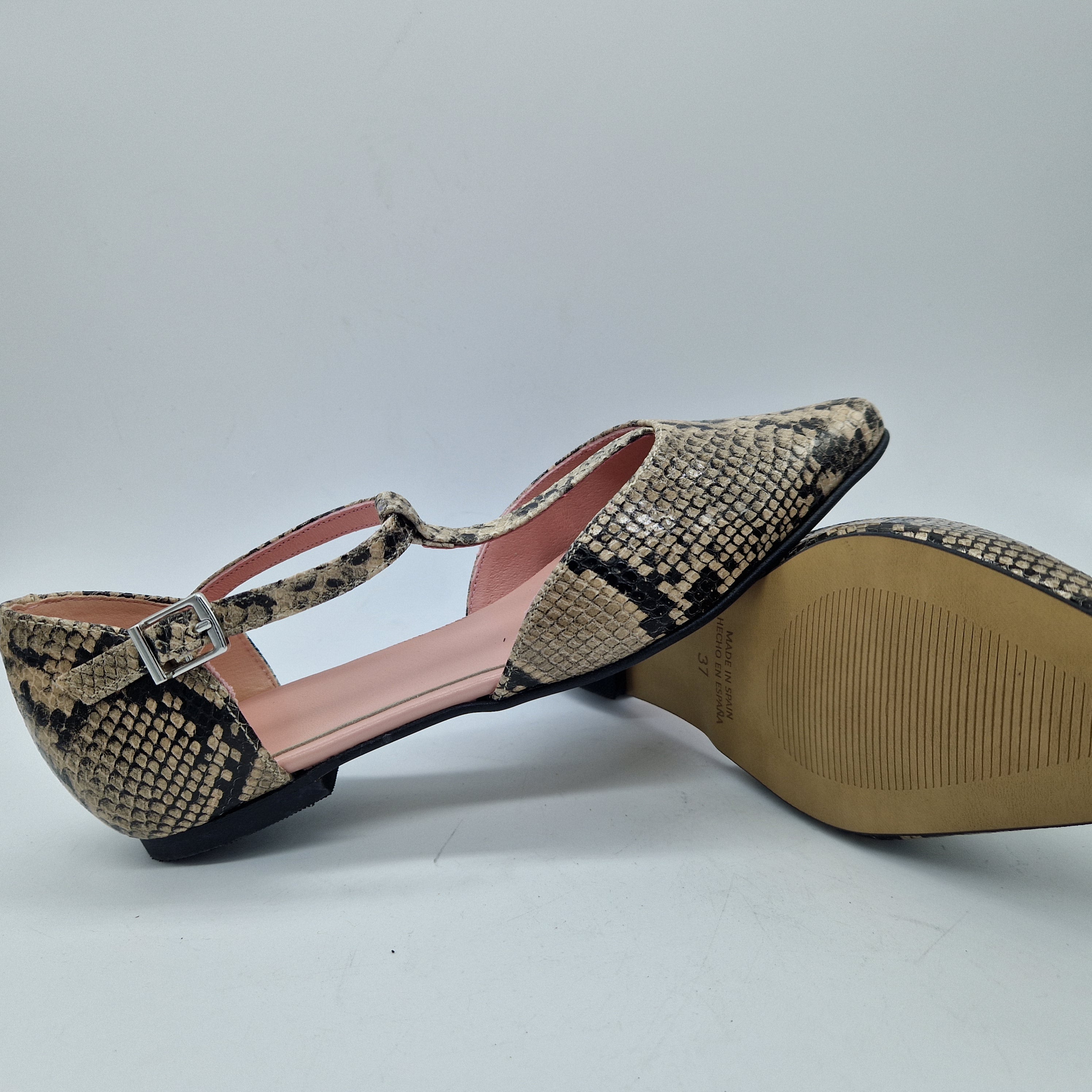 MERCEDES EN PIEL EFECTO SERPIENTE - 73445