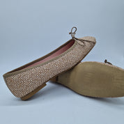 BAILARINA RAFIA BEIGE - 73459