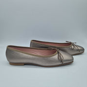 BAILARINA EN PIEL PLATINO - 73460