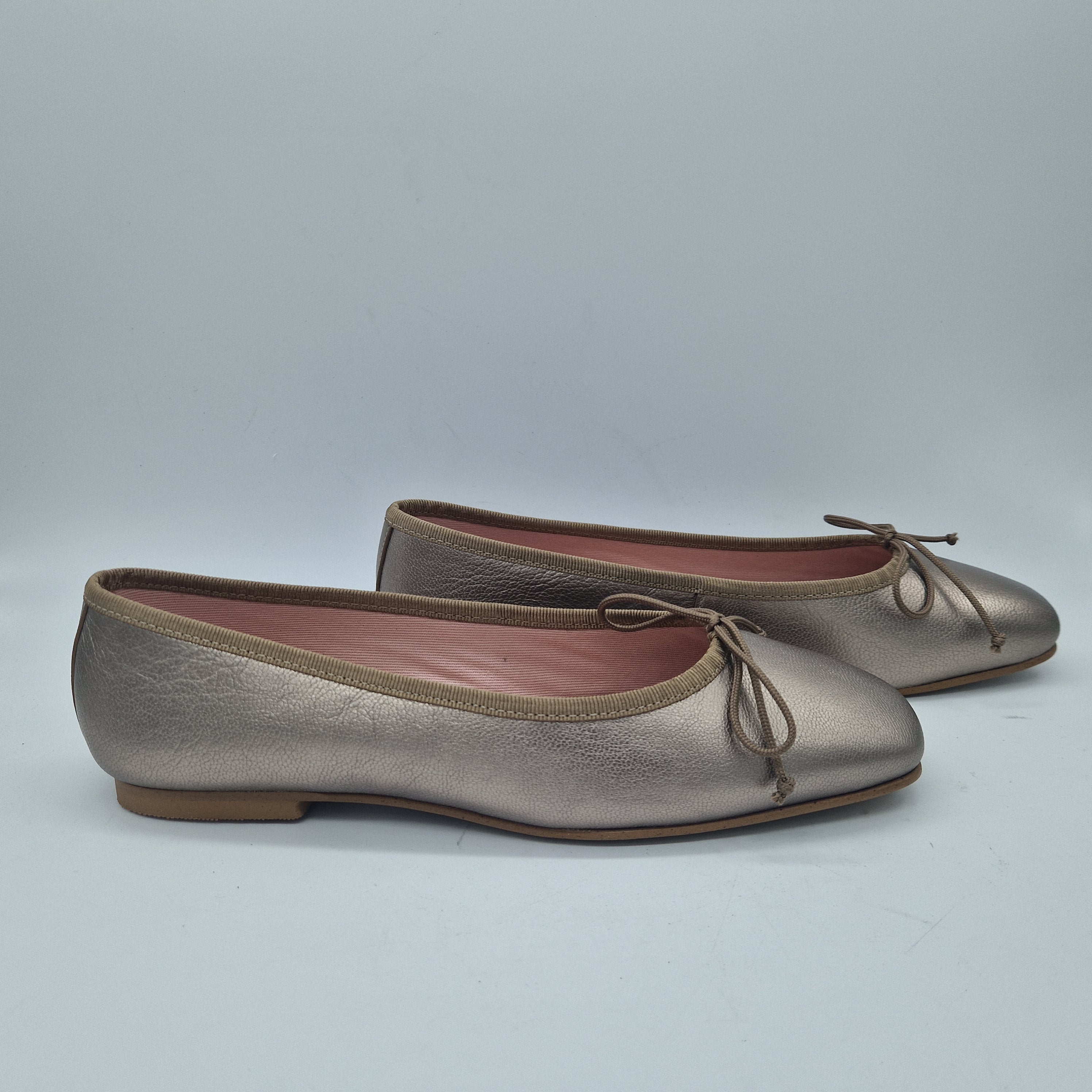 BAILARINA EN PIEL PLATINO - 73460