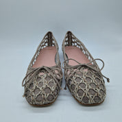 BAILARINA REJILLA CUERO - 73464