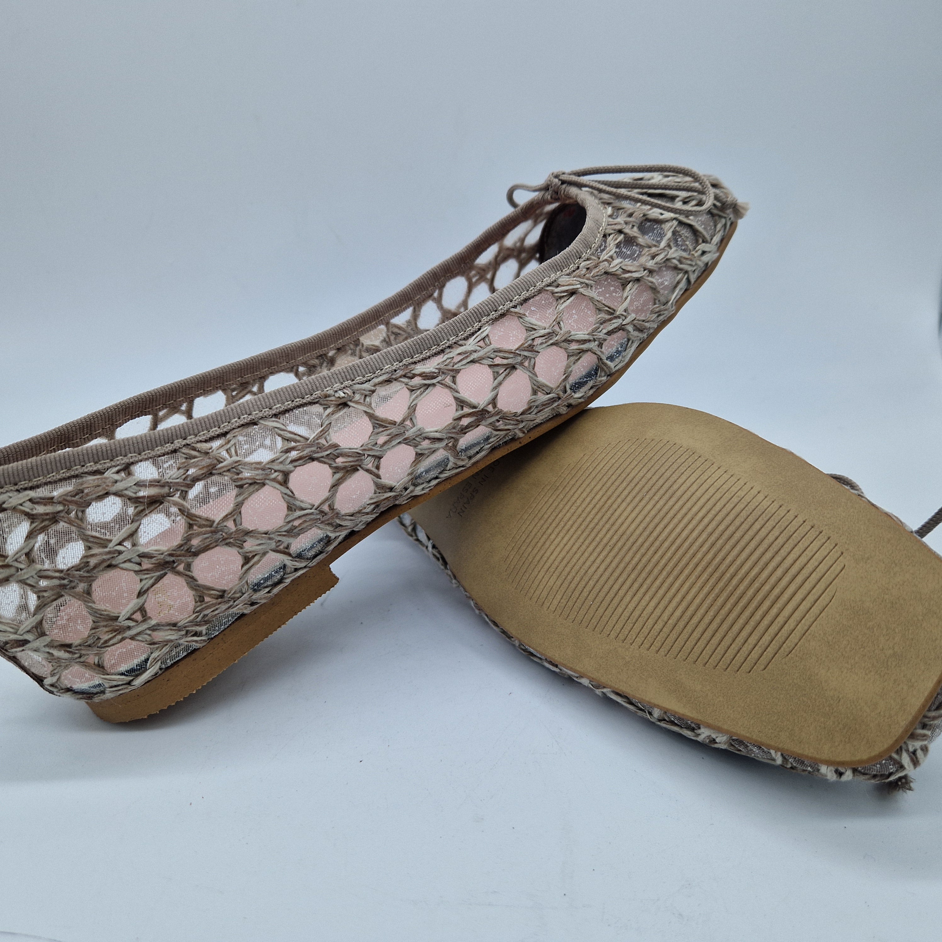 BAILARINA REJILLA CUERO - 73464