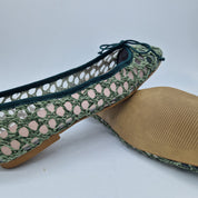 BAILARINA REJILLA VERDE - 73465