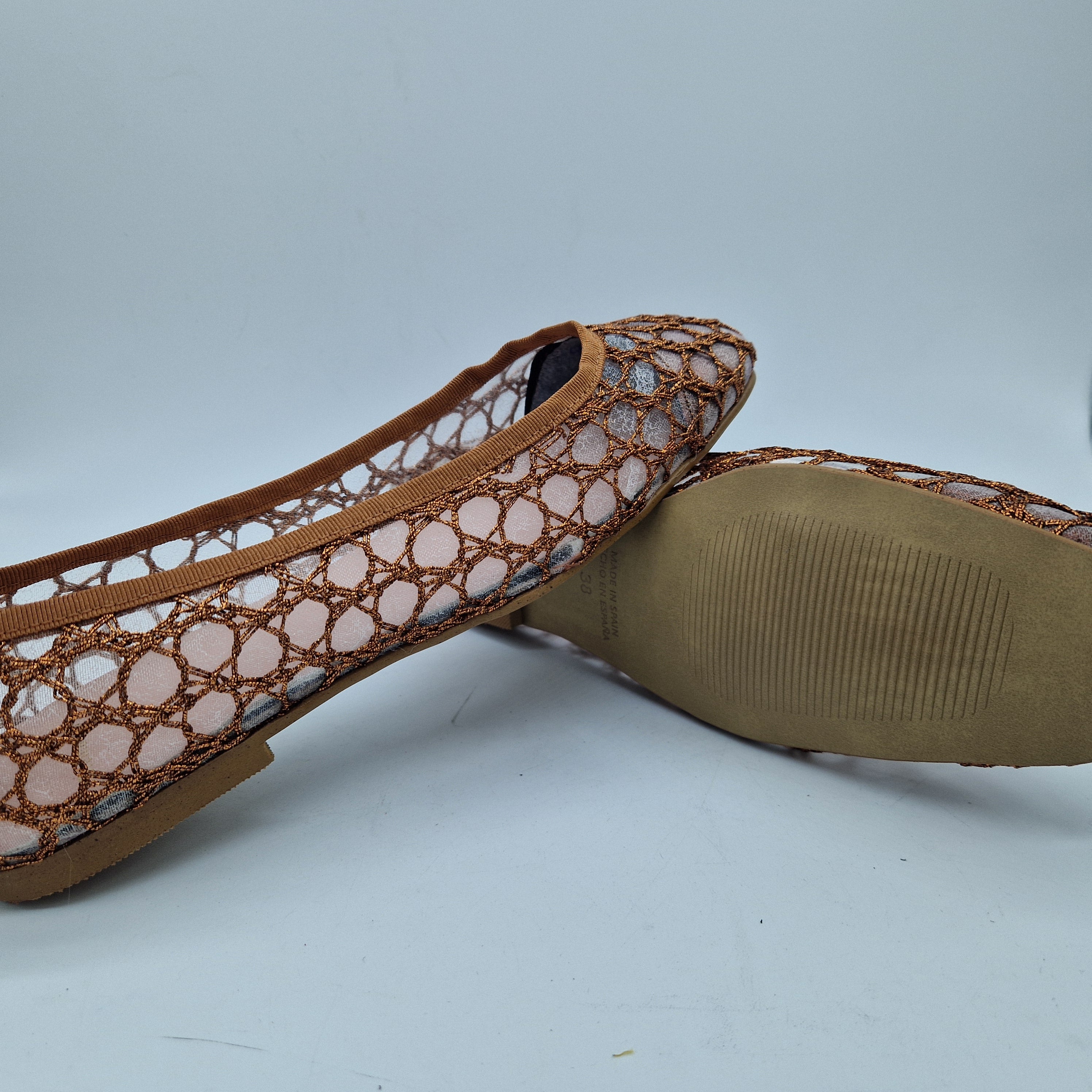 BAILARINA REJILLA ORO - 73485