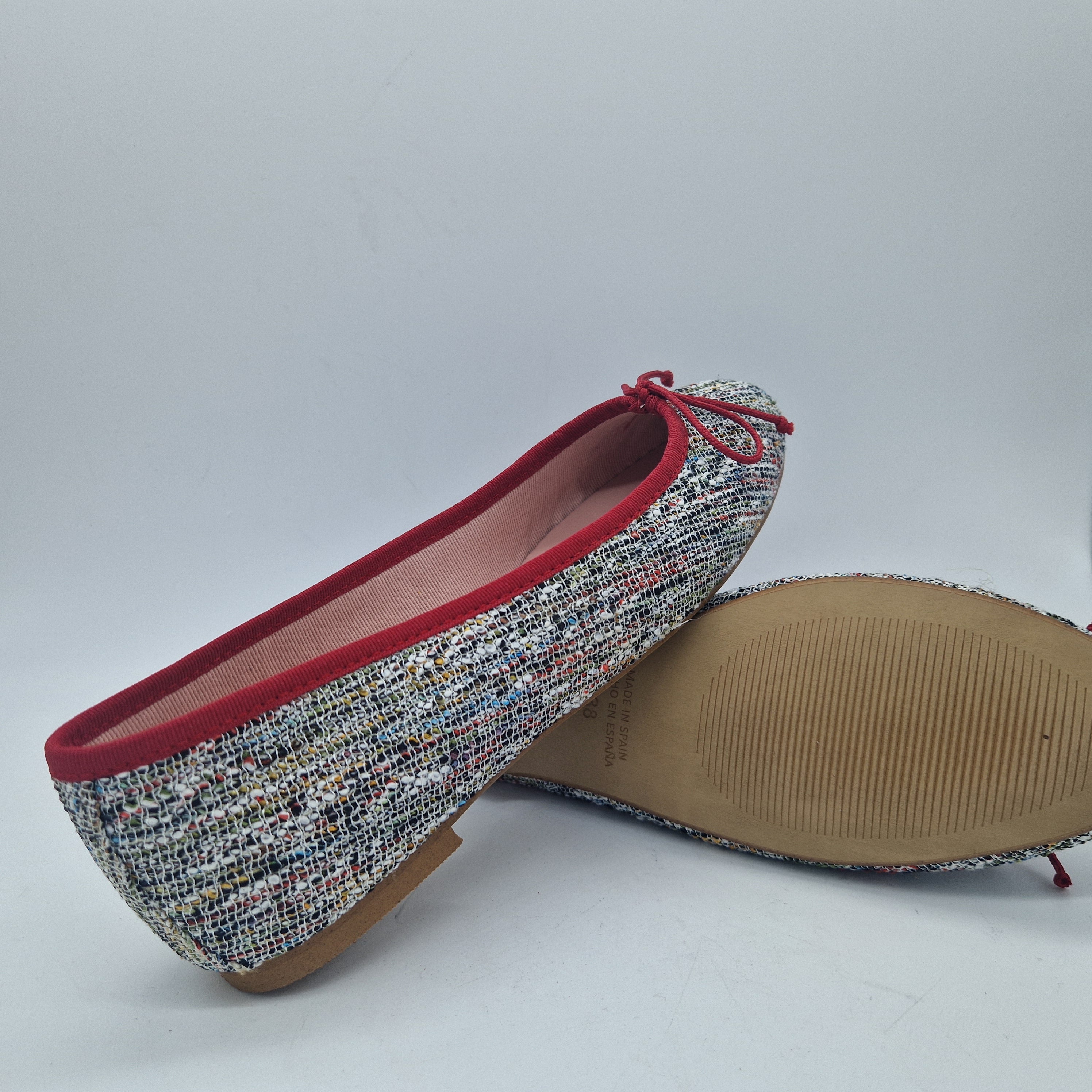 BAILARINA EN TEJIDO MULTICOLOR - 73493