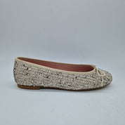 BAILARINA DE LINO BEIGE - 73501