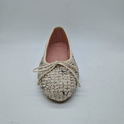 BAILARINA DE LINO BEIGE - 73501