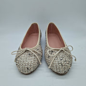 BAILARINA DE LINO BEIGE - 73501