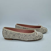 BAILARINA DE LINO BEIGE - 73501