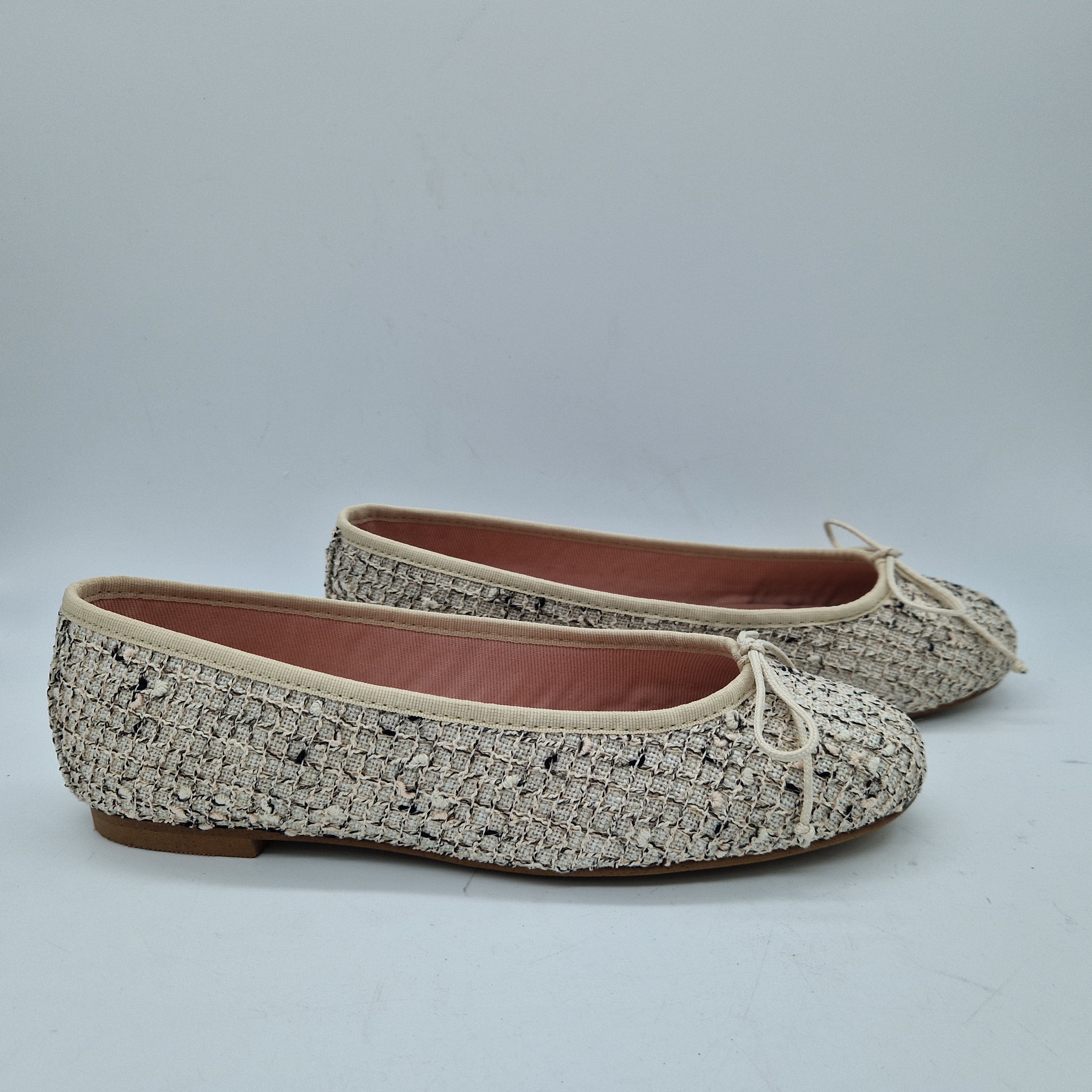 BAILARINA DE LINO BEIGE - 73501