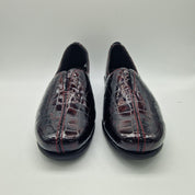 COPETE EN PIEL GRABADA BURDEOS