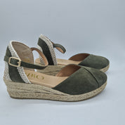 CUÑA ESPARTO EN ANTE KAKI - 73606