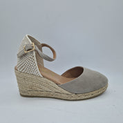 CUÑA DE ESPARTO EN ANTE TAUPE - 73634