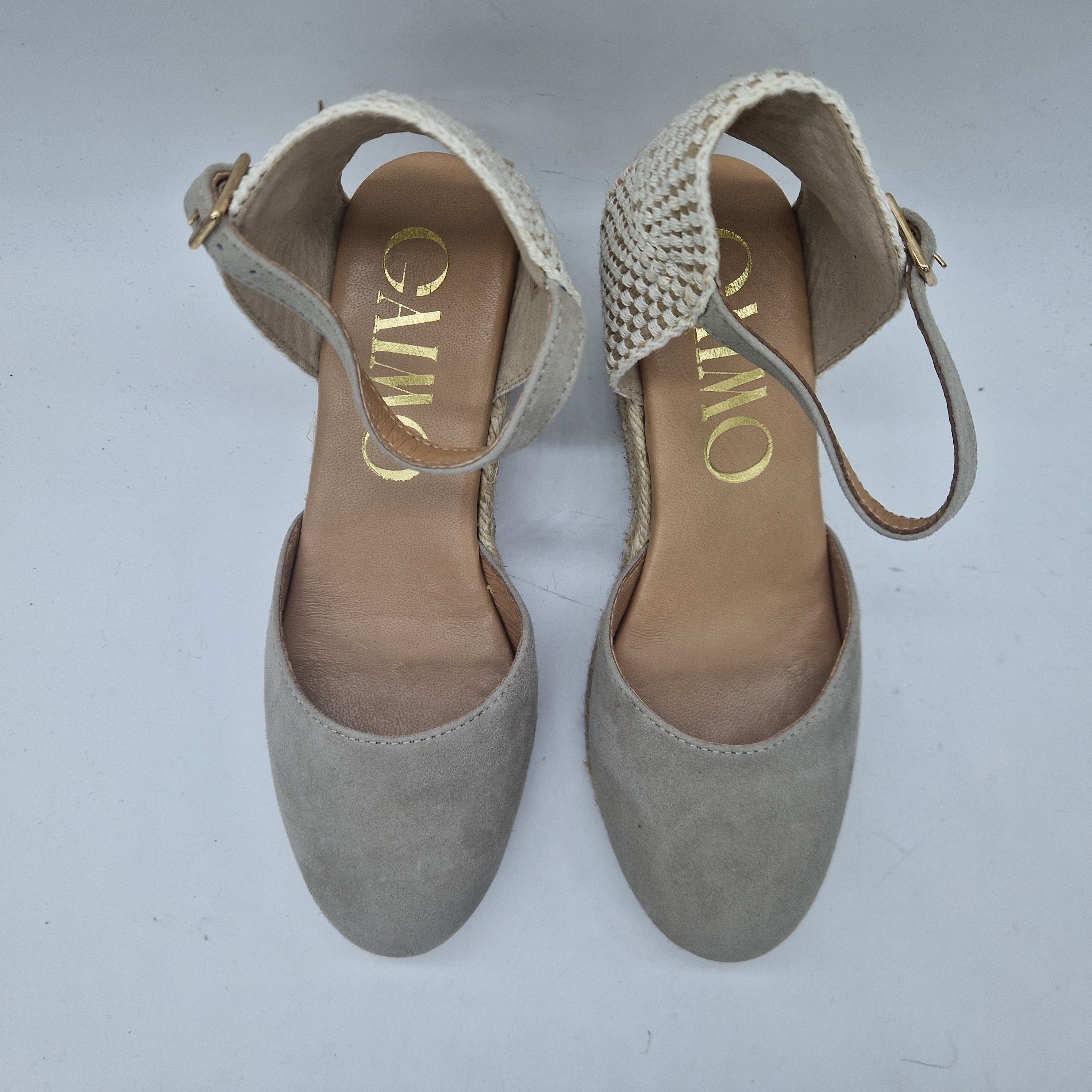 CUÑA DE ESPARTO EN ANTE TAUPE - 73634