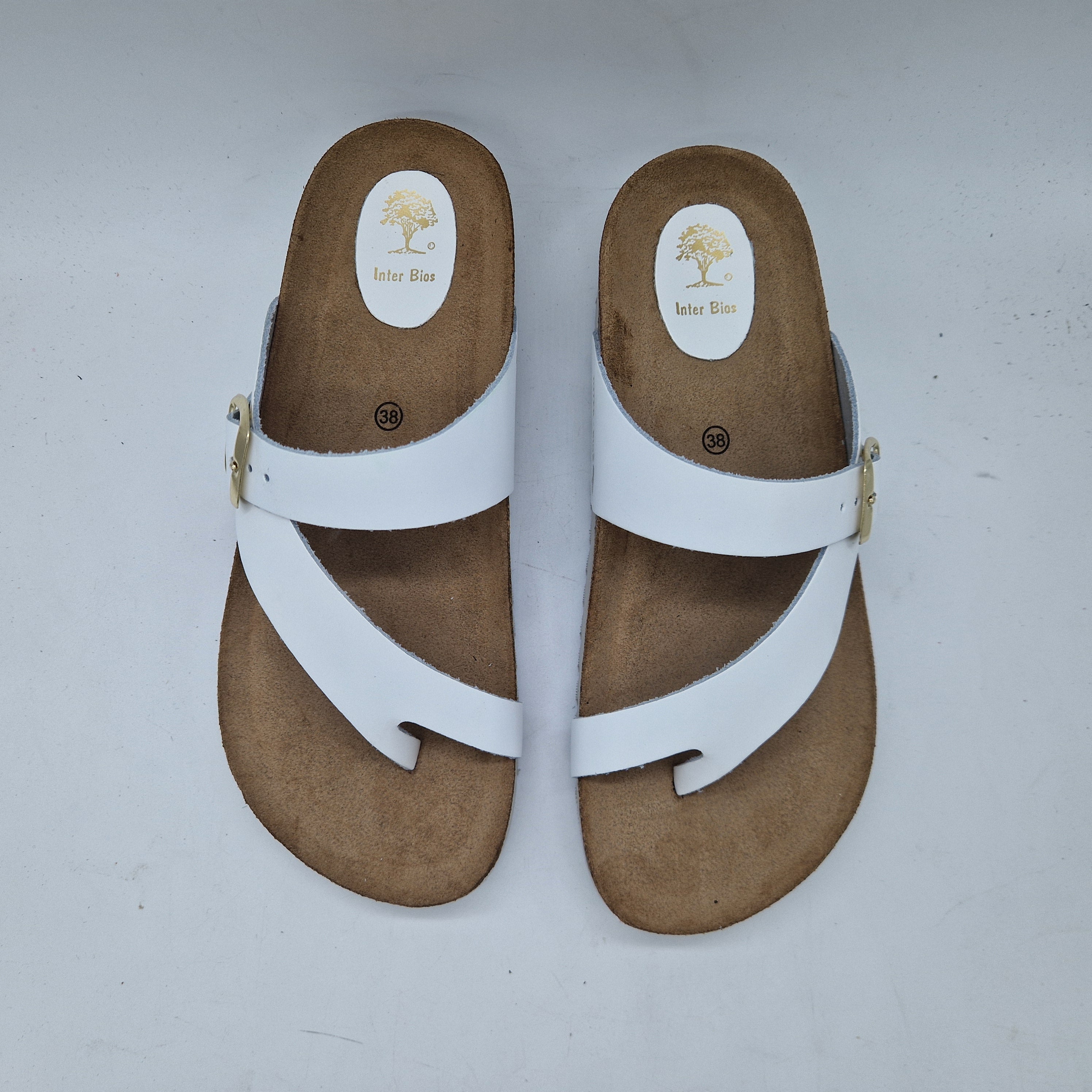 SANDALIA DE DEDO EN BLANCO - 74014