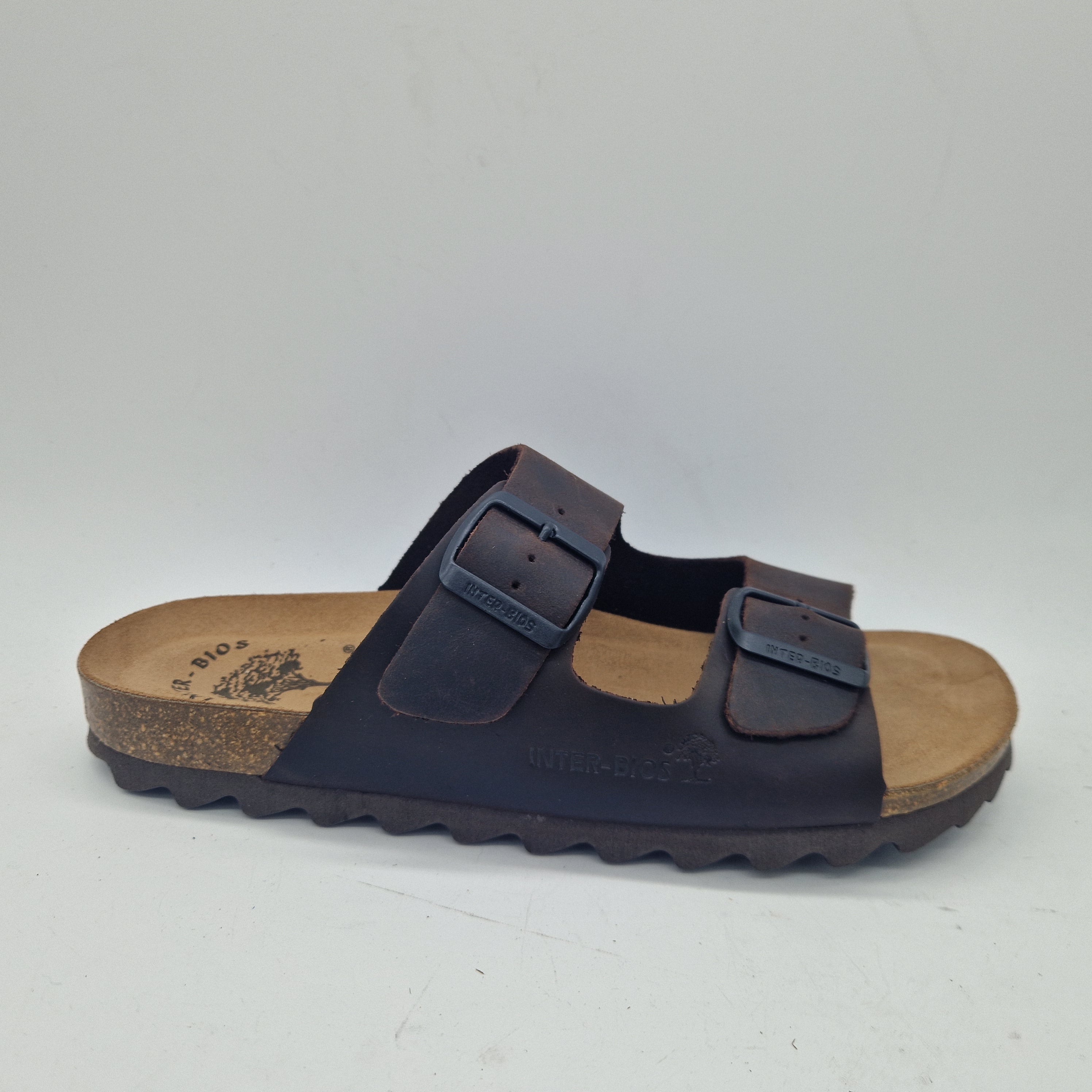 SANDALIA 2 HEBILLAS EN MARRÓN - 74057