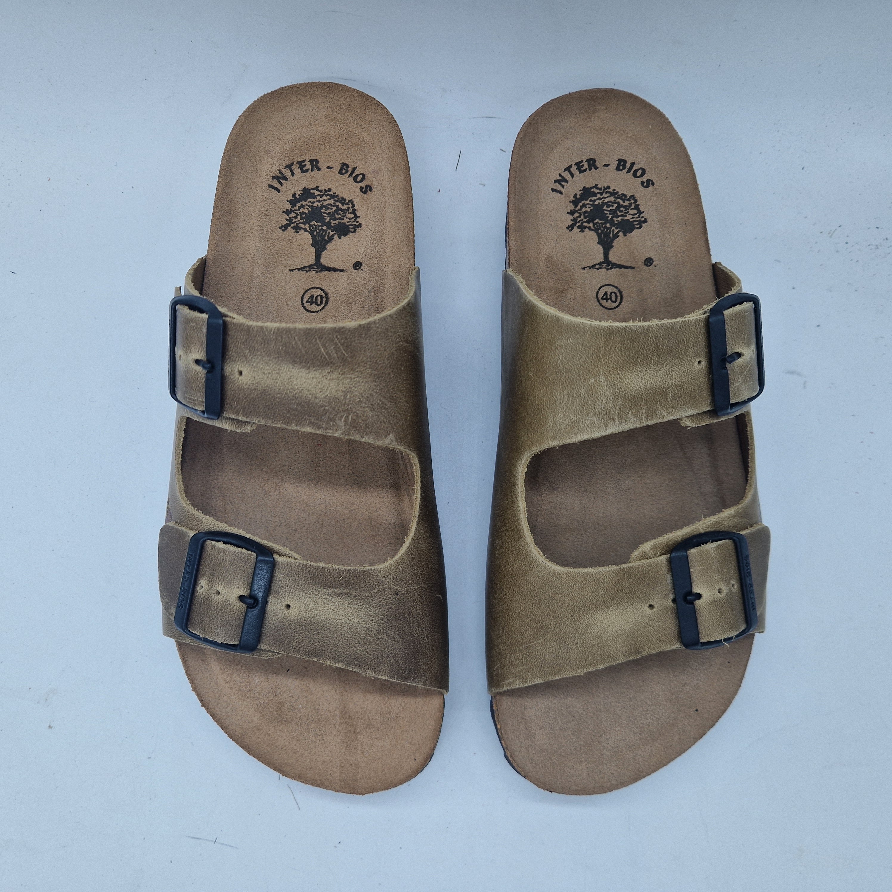 SANDALIA 2 HEBILLAS EN KAKI - 74058